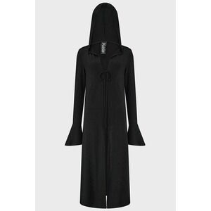 Killstar ghost gauze cloak black stretchy long sleeve lose fit duster